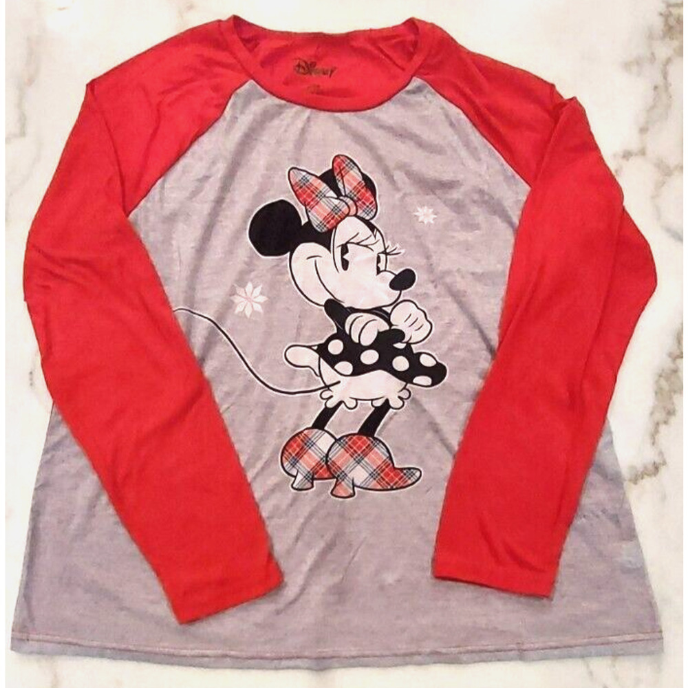 Disney Minnie Mouse Women's Size XL Long‎ Sleeve Shirt - Picture 1 of 7